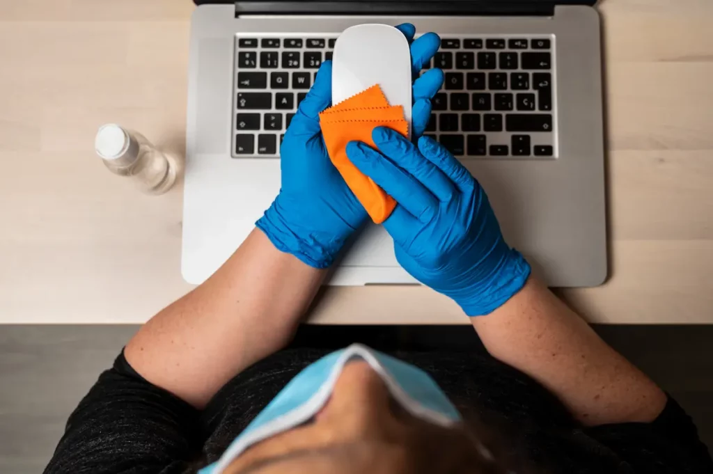 Les microbes au bureau