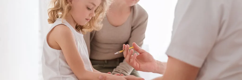 Vaccination de la rougeole