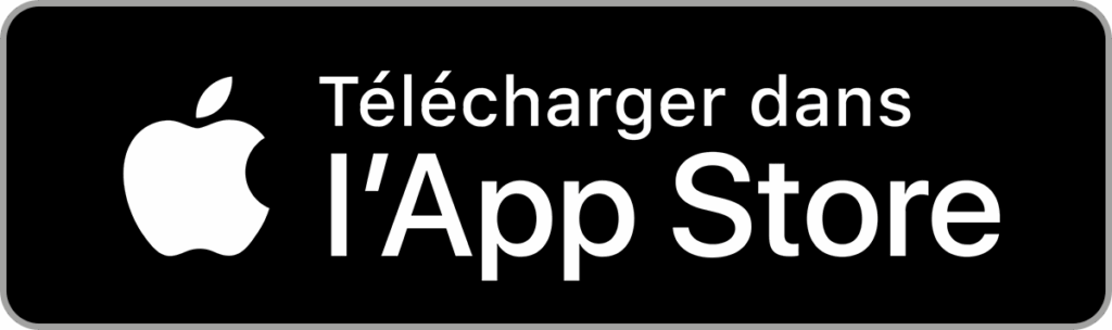 Bouton de téléchargement Apple Store pour l'application mobile SMATIS