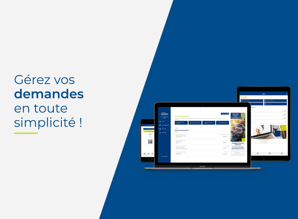 Visualisez vos demandes à partir de votre espace adhérent