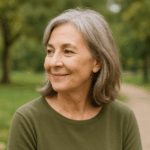 Anne-Marie, 60 ans, témoigne de sa satisfaction pour sa mutuelle senior après un devis clair et une inscription simple.