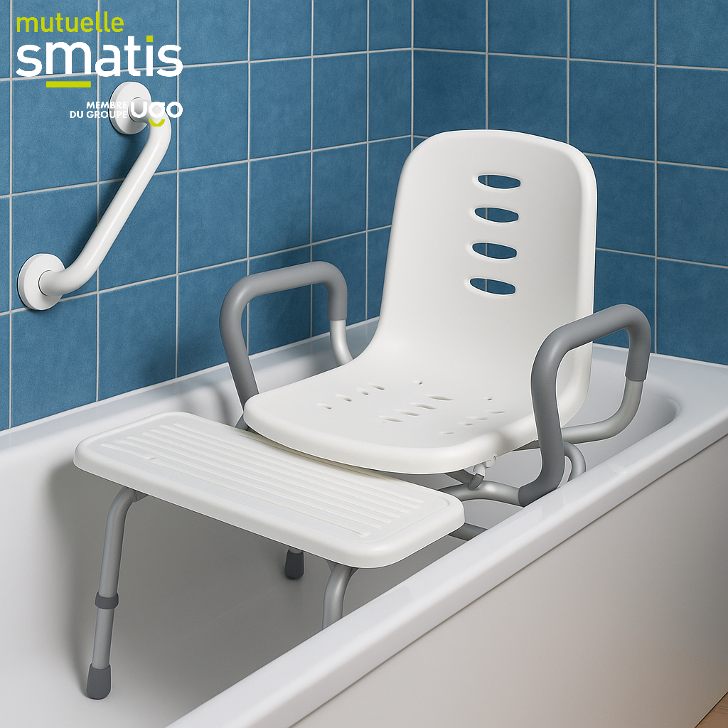 Podcast sur les remboursements :  siège de bain et barre d’appui