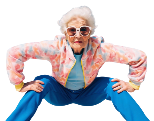 Senior portant une tenue sportive, illustrant les démarches nécessaires pour obtenir un devis de mutuelle santé