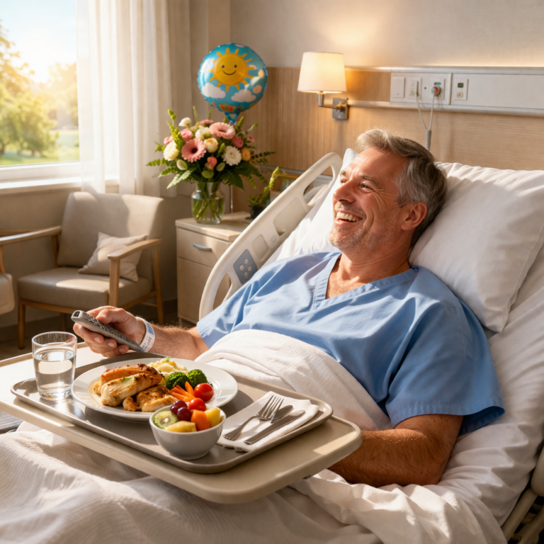 Chambre particulière hôpital patient seul confort hospitalisation mutuelle remboursement chambre individuelle clinique