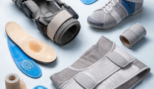 Orthèses médicales remboursables : attelle, ceinture lombaire et semelles orthopédiques